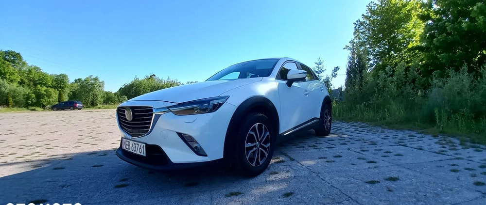 Mazda CX-3 cena 59900 przebieg: 168000, rok produkcji 2016 z Elbląg małe 254